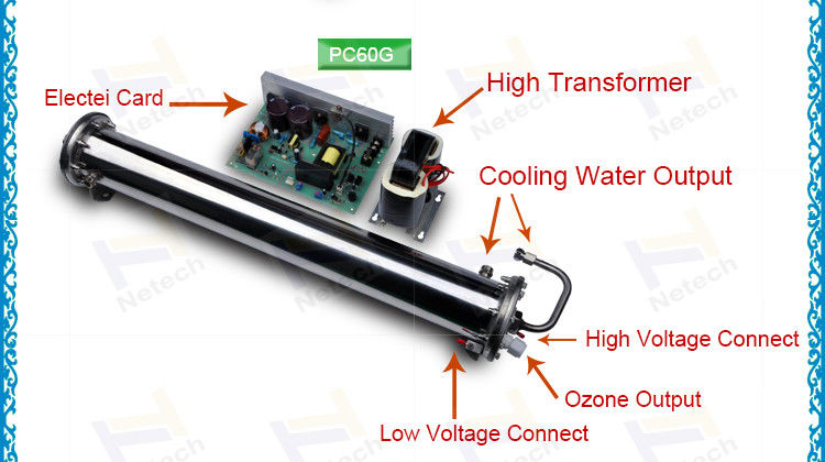 Ozone enamel tube